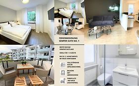 Semper Suite No1 - 2Zi Fewo 1-4 Pers, Balkon, Parkplatz, Hofgartennaehe